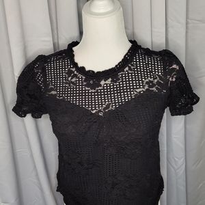 MONTEAU LOS ANGELES Black blouse